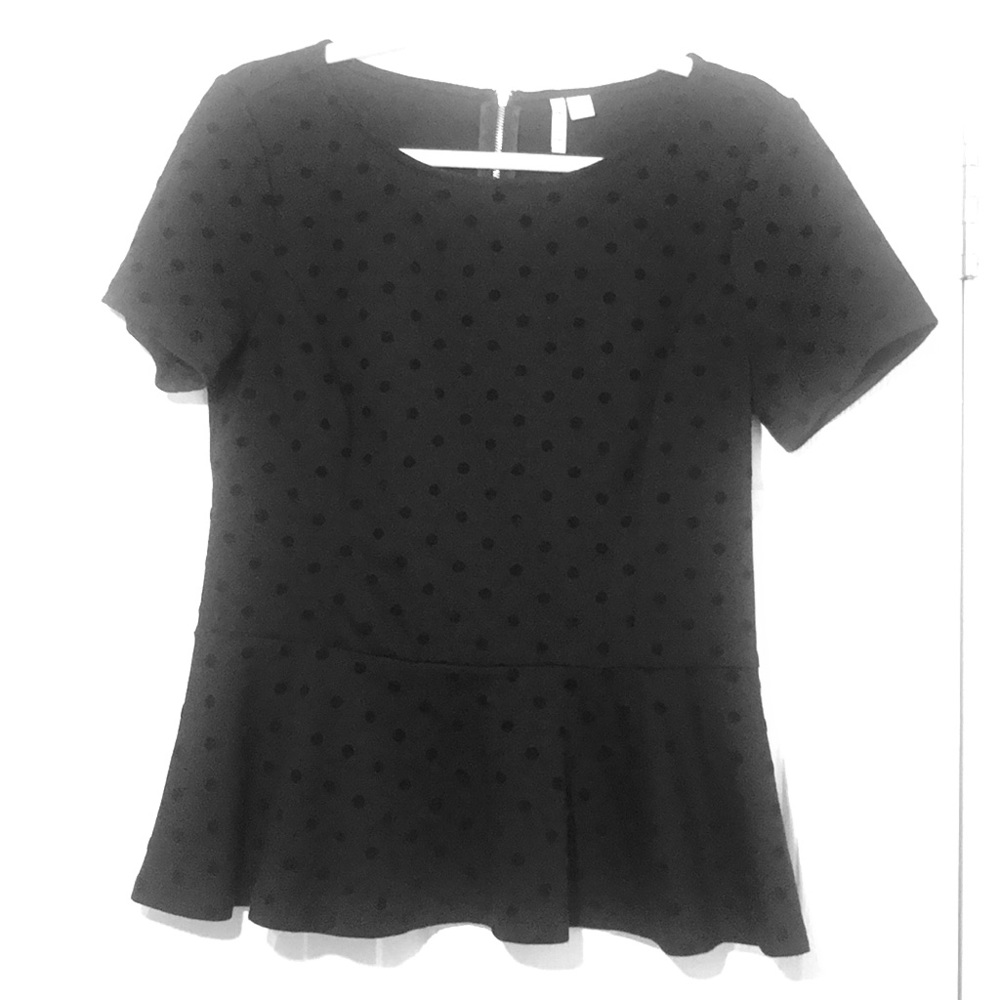 BLACK flare top